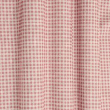 Micro Gingham Fabric Red Linen