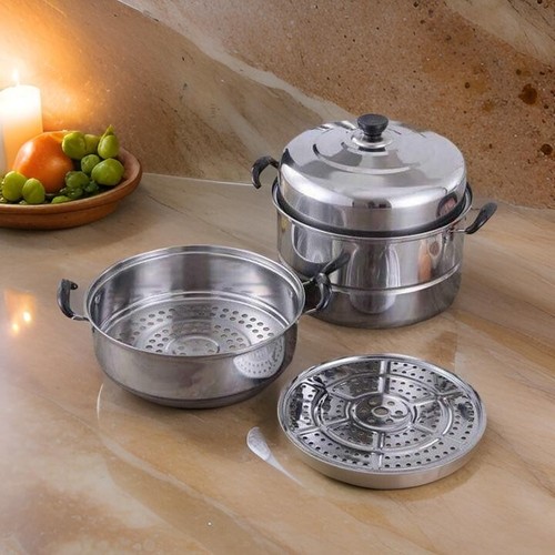 30cm stainless steel steamer - 30cm,