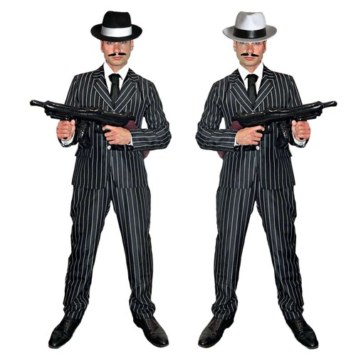 Men gangster costume adult - gangster,