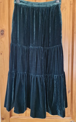 Boden dark green viv tiered - dark,