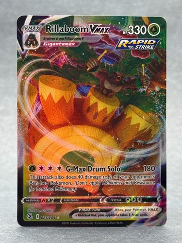 Pokémon 023 264 rillaboom - pokémon,