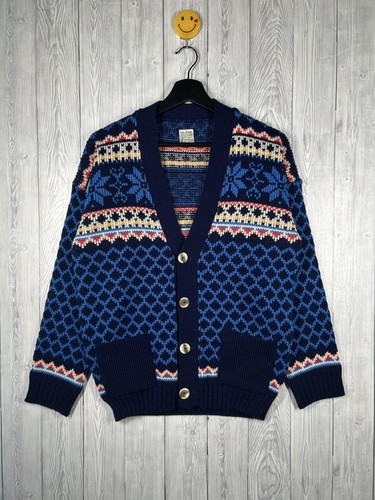 Fair isle cardigan sweater - cardigan,