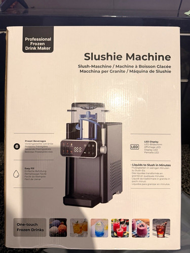 Electric slushie maker - slushie,