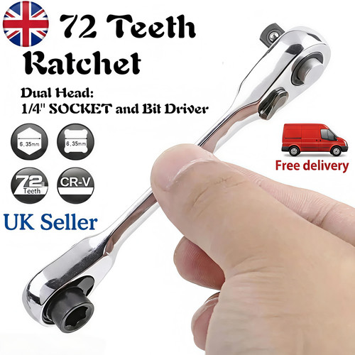 Mini ratchet wrench - wrench, double