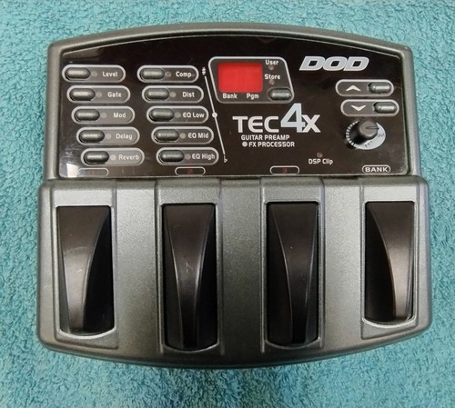 Dod tec guitar preamp - tec,