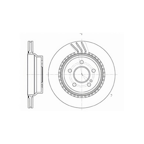 Drivetec rear brake discs - discs, pair