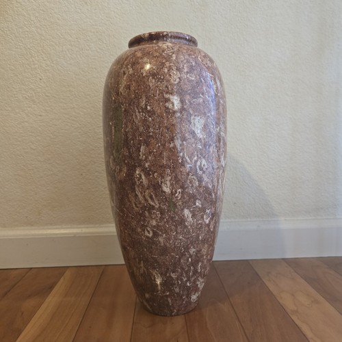 Vintage floor vase reddish - vintage,