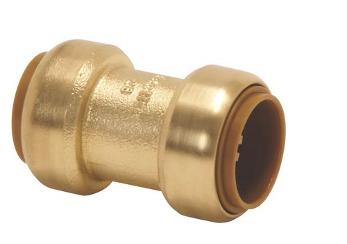 Tectite classic brass - brass, push-fit