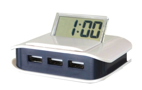 Clear lcd digital travel alarm - lcd,