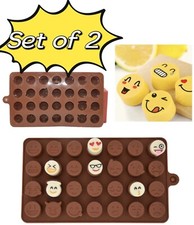 2 Pcs  Funny Emoji Face DIY