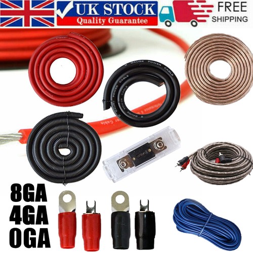Car amplifier wiring kit - car, 0/4/8