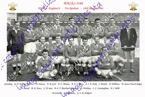 Wales 1964 rugby - 1964,