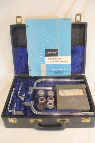 Alnor velometer kit - velometer,