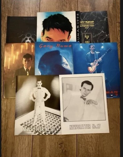 Gary numan newsletters - gary,