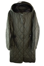 Zara green padded coat size - zara,