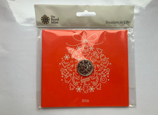 2016 The Nativity Christmas Fine Silver Twenty 20 Pound Coin