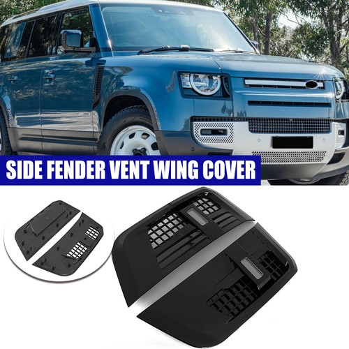 Gloss black front wing - wing, side