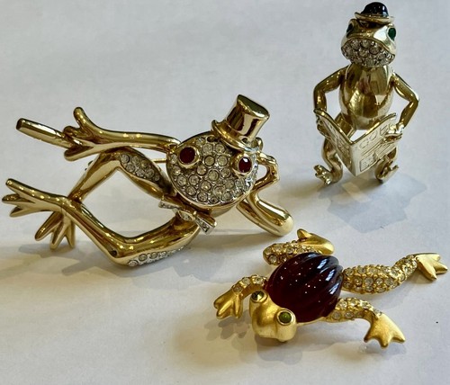 Frog brooch bundle attwood - frog,