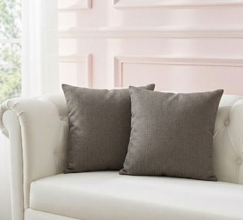 Pebble grey cushion - grey, covers