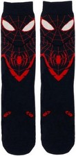 SPIDERMAN | Mens Unisex Black Red Superhero Socks | One Size UK 6-11 EU 40-46