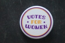 Votes for Women Button Pin