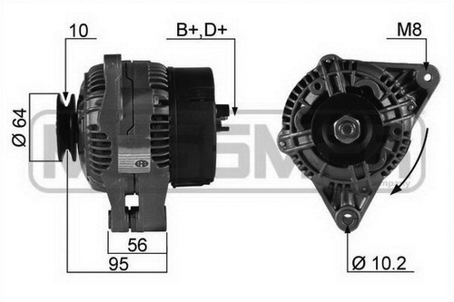 Alternator for citroën - for,