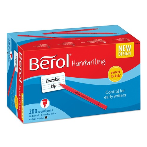 Berol handwriting pens black - berol,