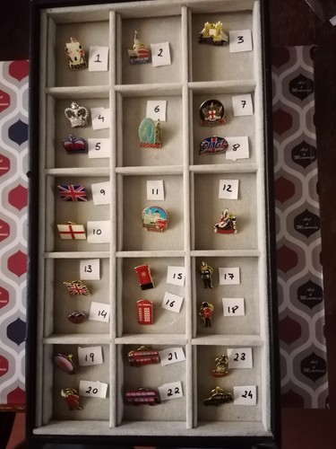 London enamel pin badges - london,