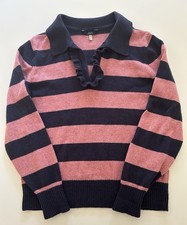Ladies JOULES Striped Ruffle