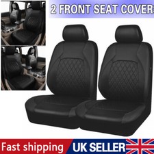 2 Front Seat Covers Protectors