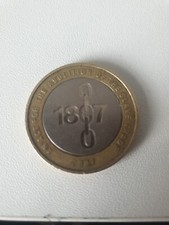 Rare 1807 £2 pound coin.  3 X