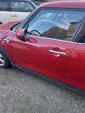 Mini F55 Door Front LEFT N/S COMPLETE MINUS MIRROR Panel Pepper RED - B83/3