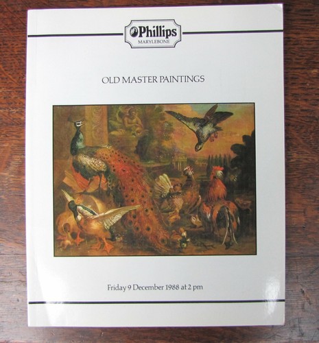 Phillips catalogue old master - catalogue.,