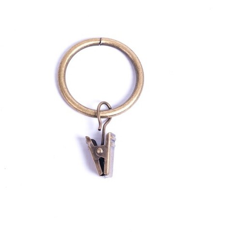 Curtain rod rings antique - curtain,