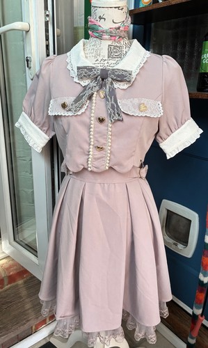 Liz lisa pink lilac lace - liz,