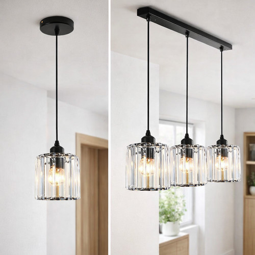 Modern hanging glass crystal - modern,