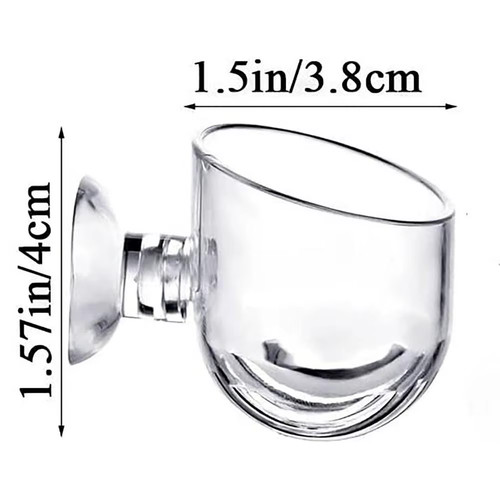 Aquarium acrylic plant cup - plant,