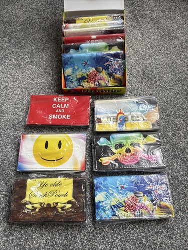 Box tobacco pouch wallet - tobacco,
