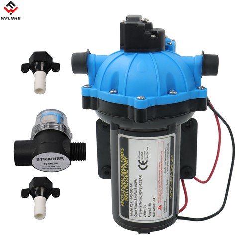 12v water pump - water, 60psi