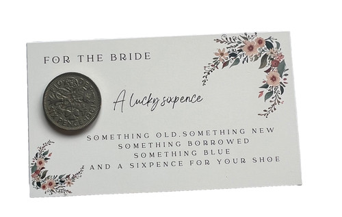 Bride sixpence something - bride, ‘something