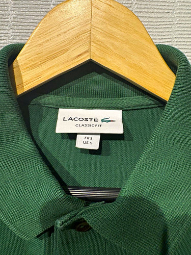 Lacoste men green solid - men's,