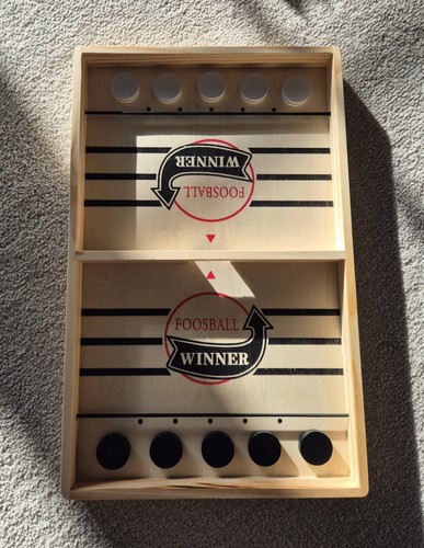 Tabletop fast sling puck game - sling,