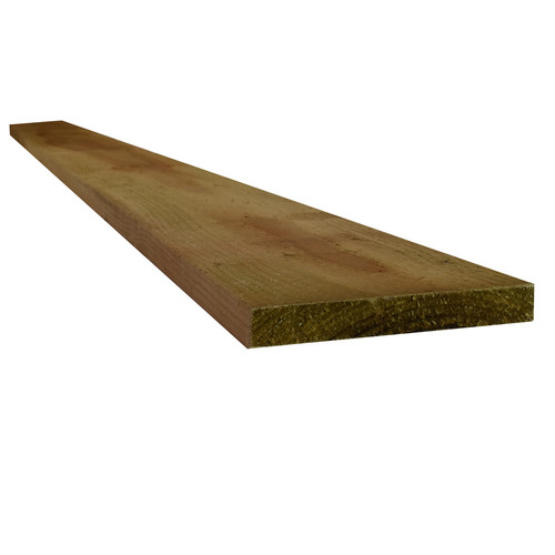 Treated 6x1 gravel board - treated,