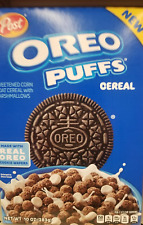POST OREO PUFFS WITH MARSHMALLOWS O'S CEREAL (30 oz., 3-10 oz BOXES)