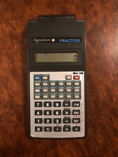 SIGNATURE SCIENTIFIC FRACTION CALCULATOR - SCHOOL DESK WORK OFFICE