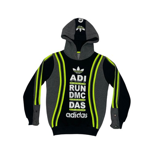 Vintage run dmc adidas hoodie - run,