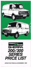 Freight rover sherpa 200 300 - freight,