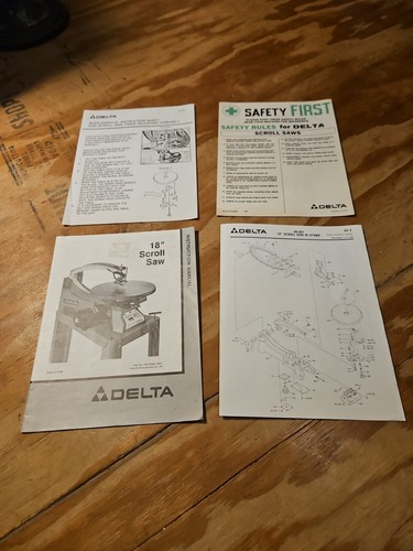 Delta scroll saw - 18",