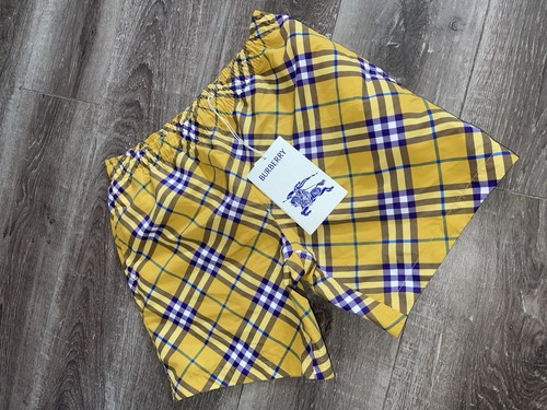 Burberry check logo - logo, yellow