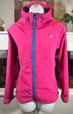 Dare 2b Duality Softshell Jacket Pink Blue Fleece Lined UK 14 Women's Coat New